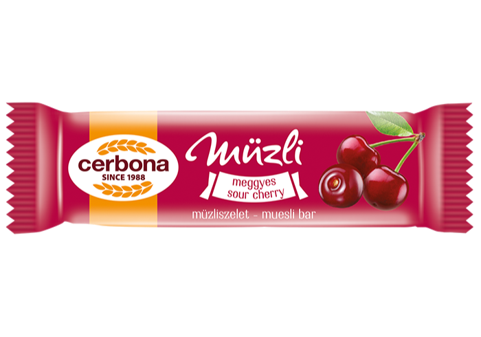 Baton musli cu vișine