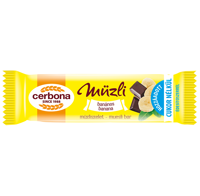 Banana muesli bar