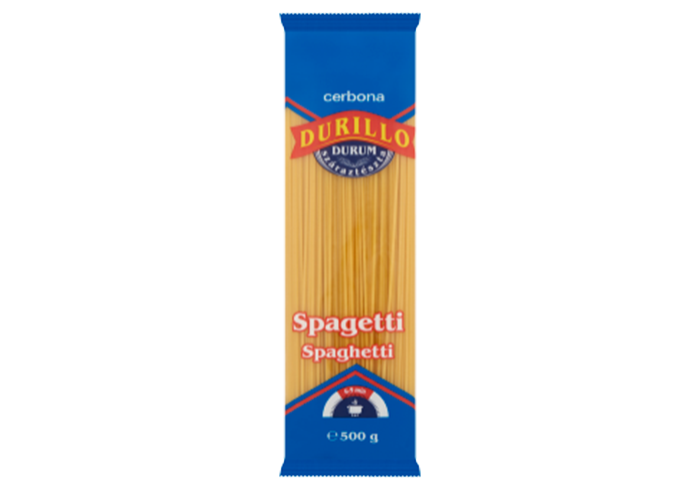 Durum spaghetti pasta