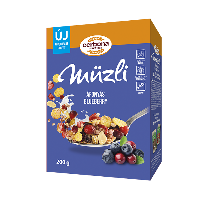 Blueberry muesli