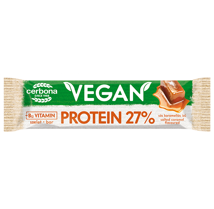 Baton vegan cu caramel sărat
