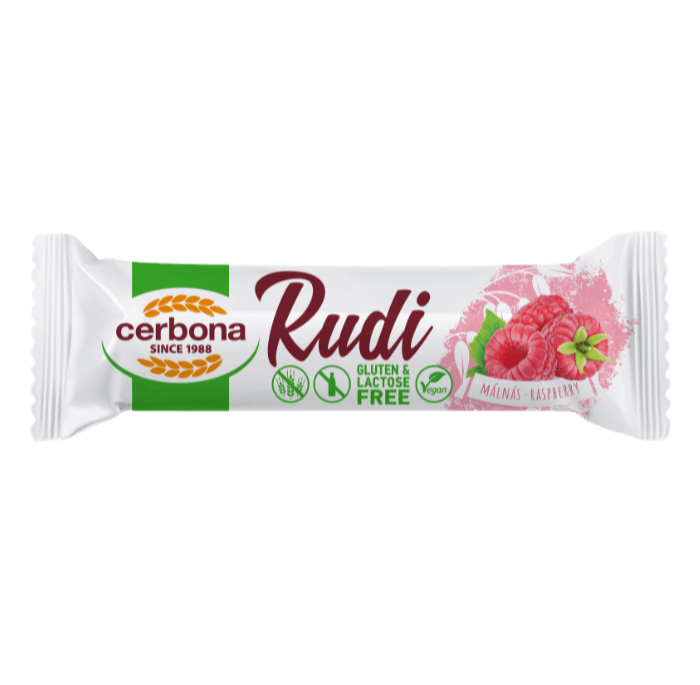 Baton ovăz fără gluten cu zmeură