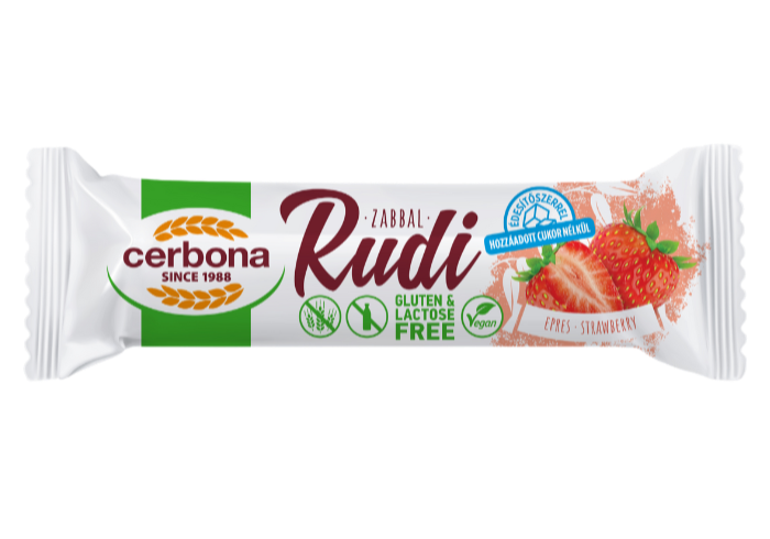 Baton ovăz fără gluten cu căpșuni