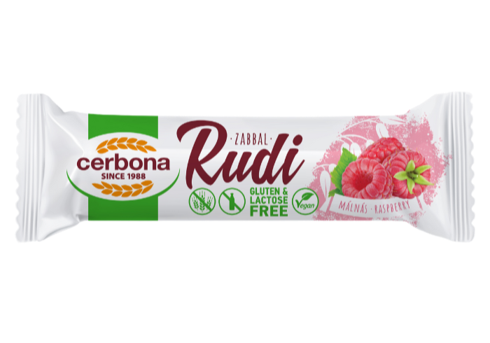 Baton ovăz fără gluten cu zmeură