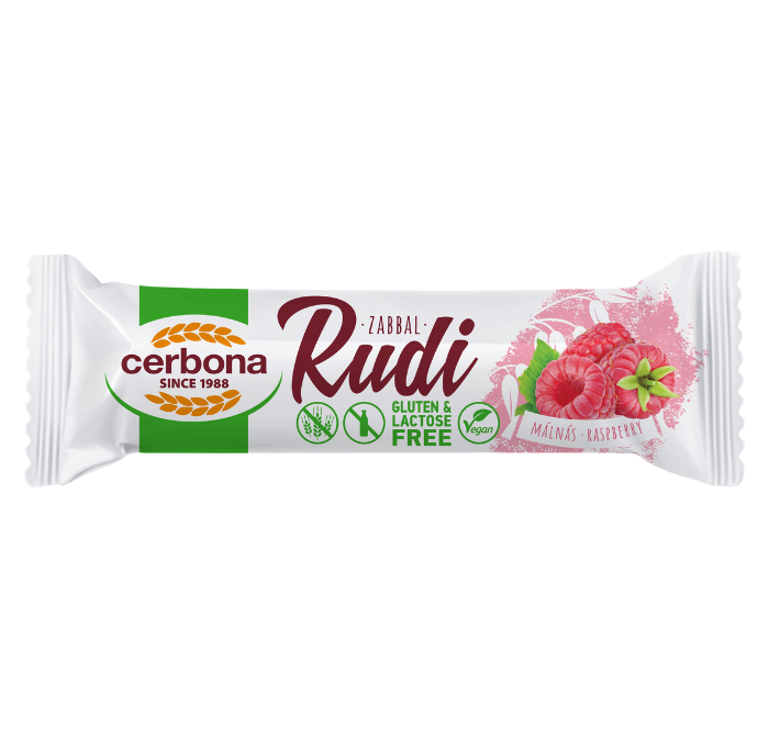 Baton ovăz fără gluten cu zmeură