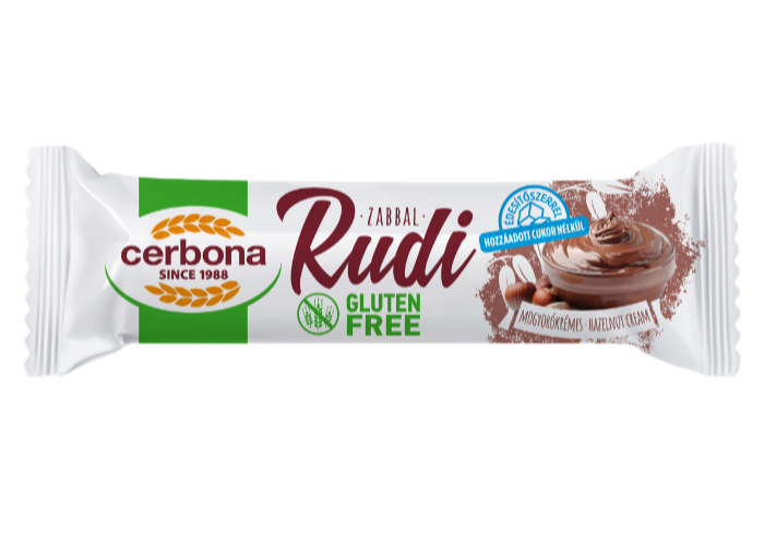 Baton ovăz fără gluten cu cremă de alune