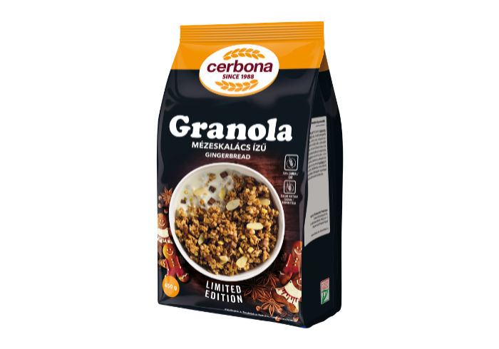 Mézeskalács ízű granola