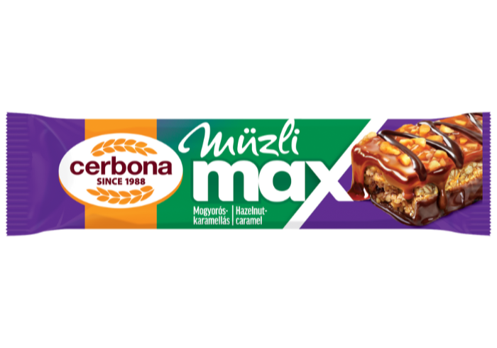Müzli MAX cu alune și caramel