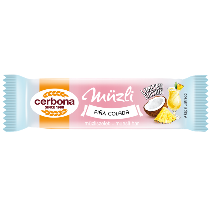 Piña colada ízű müzliszelet 