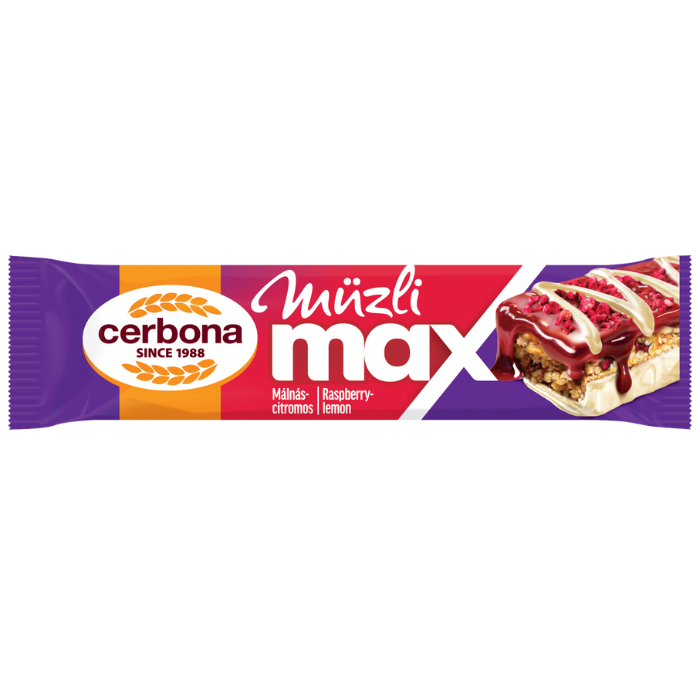Muesli MAX with raspberry and lemon
