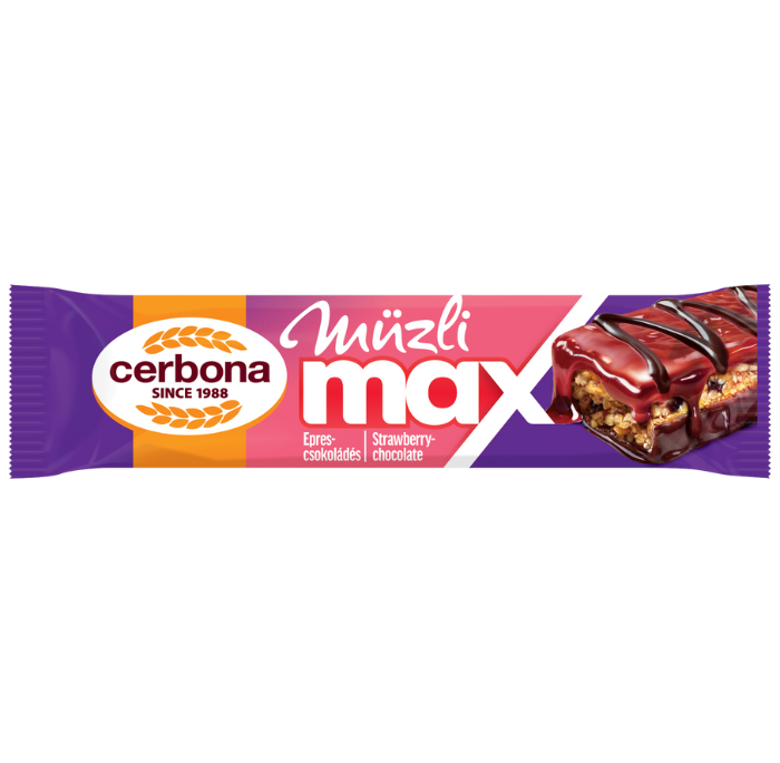 Muesli MAX strawberry chocolate