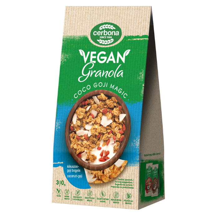 Vegan Coco goji magic granola